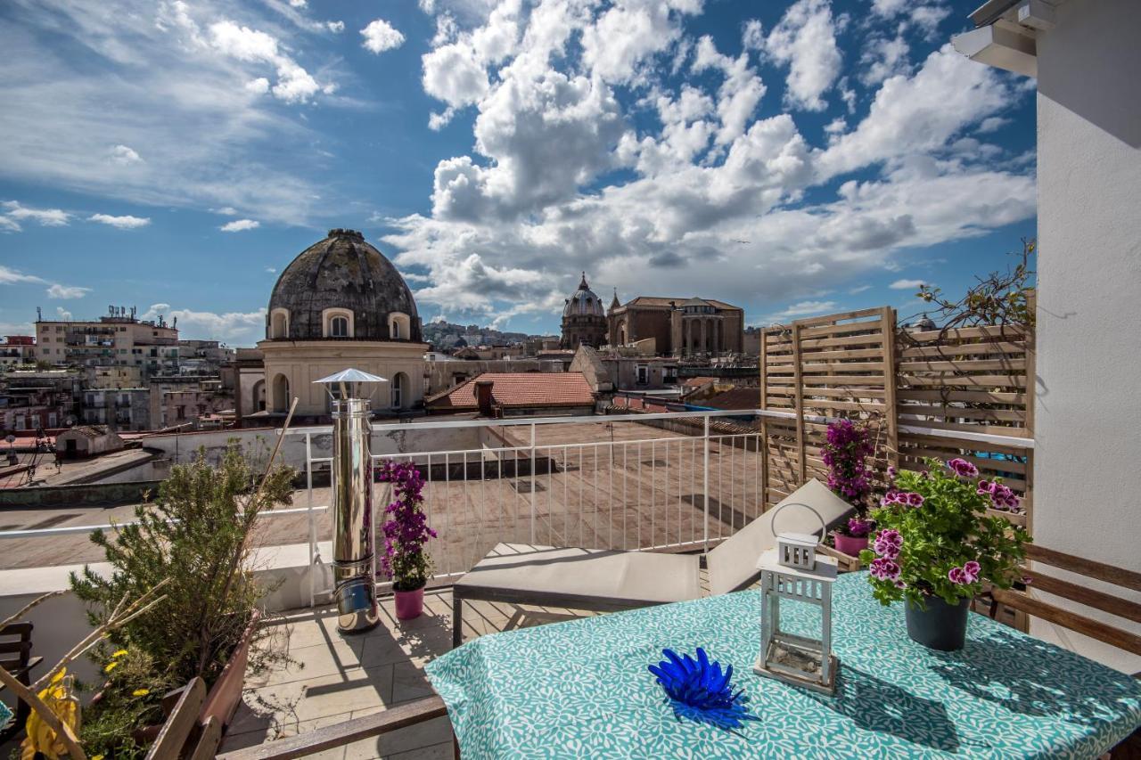Relais Old Naples From A Terrace Lejlighed Eksteriør billede