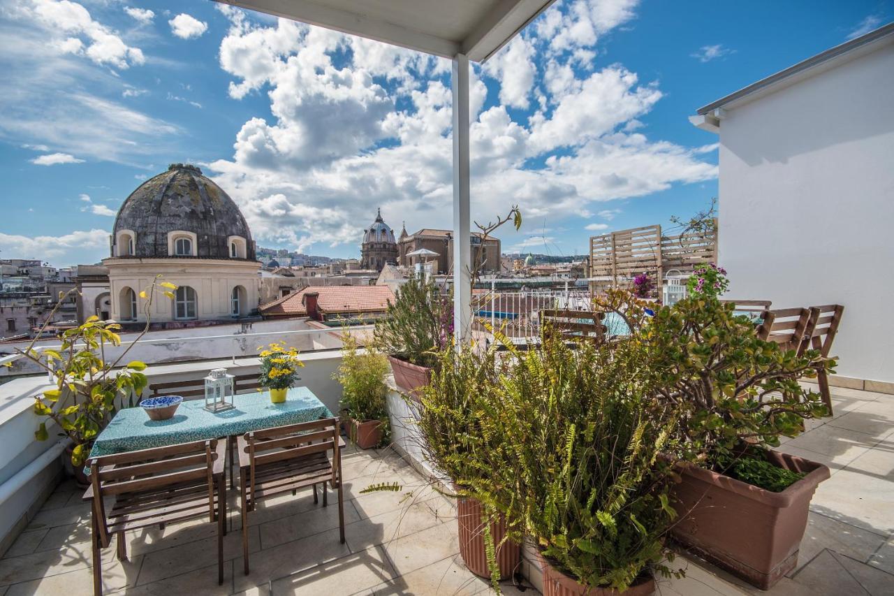 Relais Old Naples From A Terrace Lejlighed Eksteriør billede