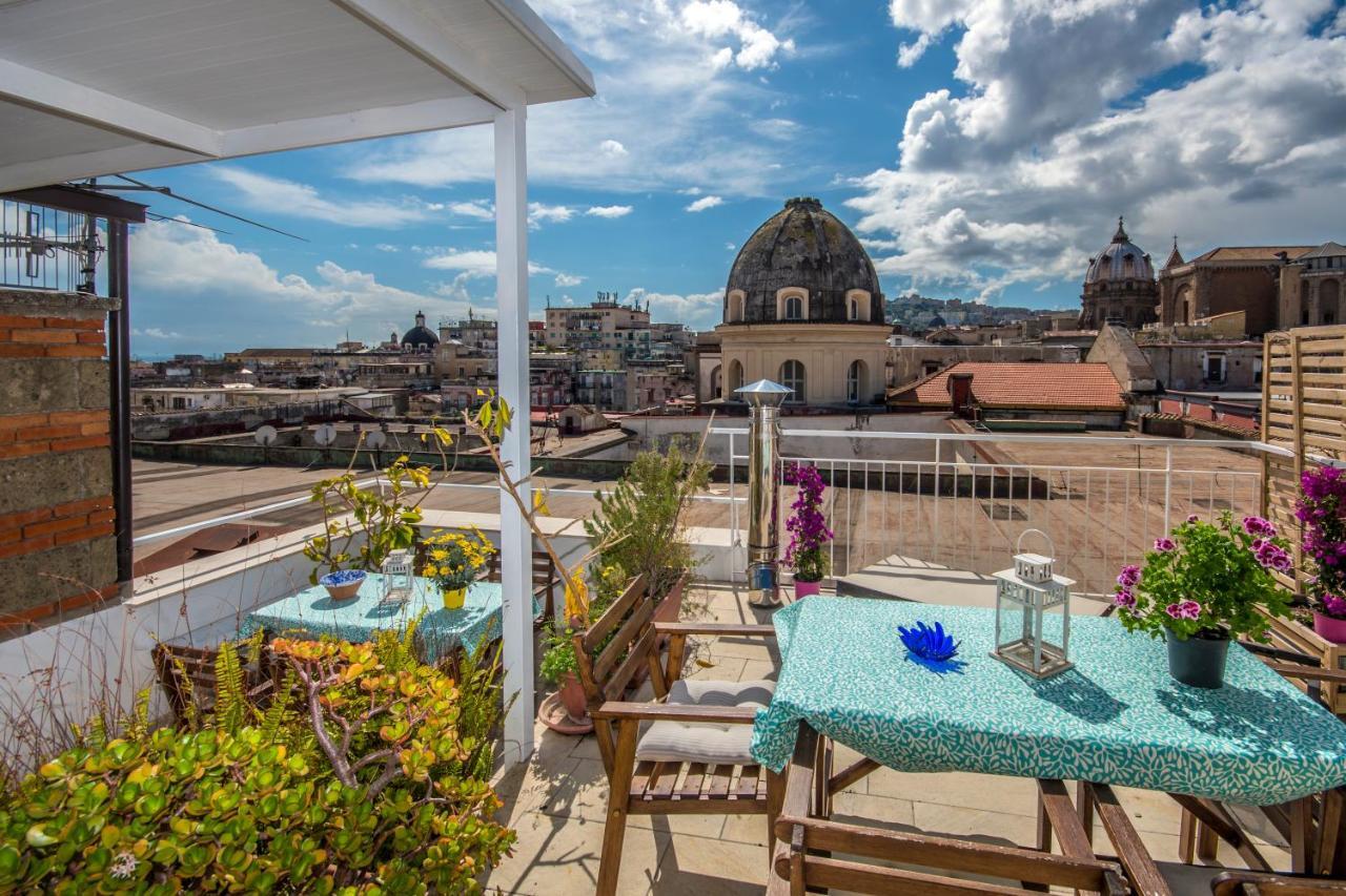 Relais Old Naples From A Terrace Lejlighed Eksteriør billede