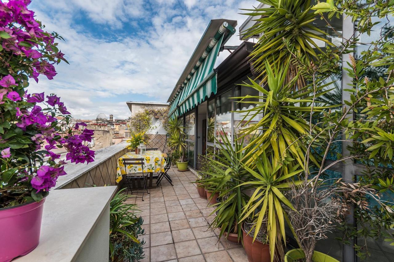 Relais Old Naples From A Terrace Lejlighed Eksteriør billede