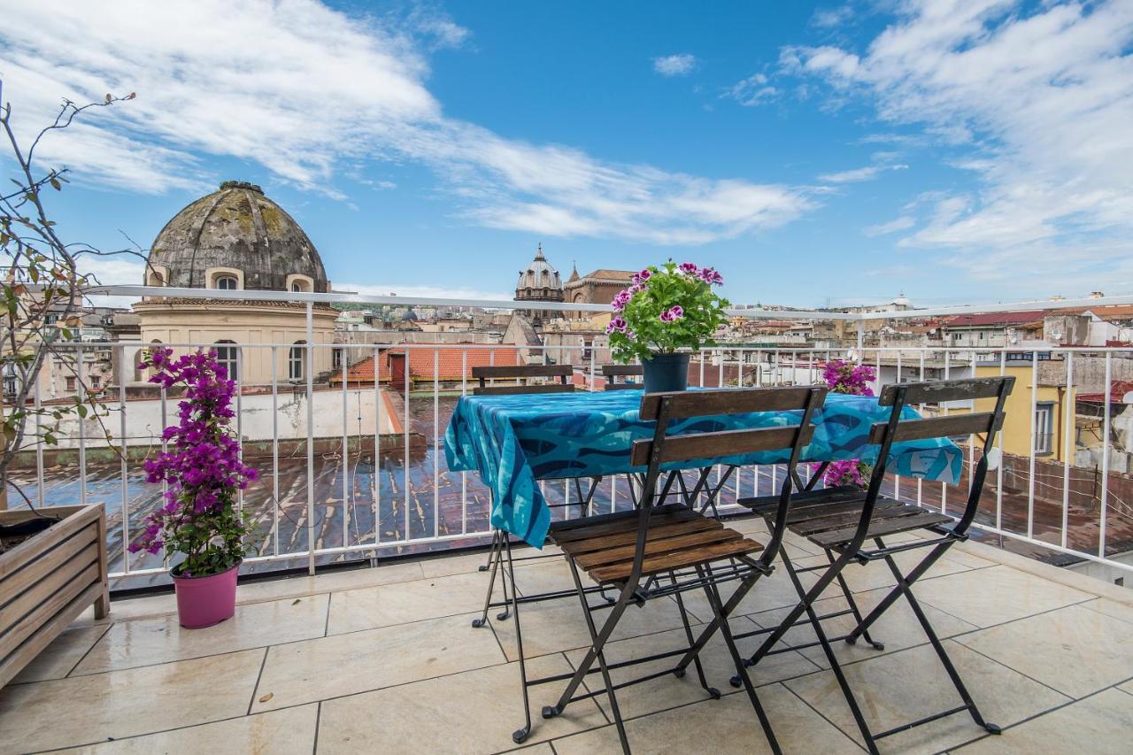 Relais Old Naples From A Terrace Lejlighed Eksteriør billede